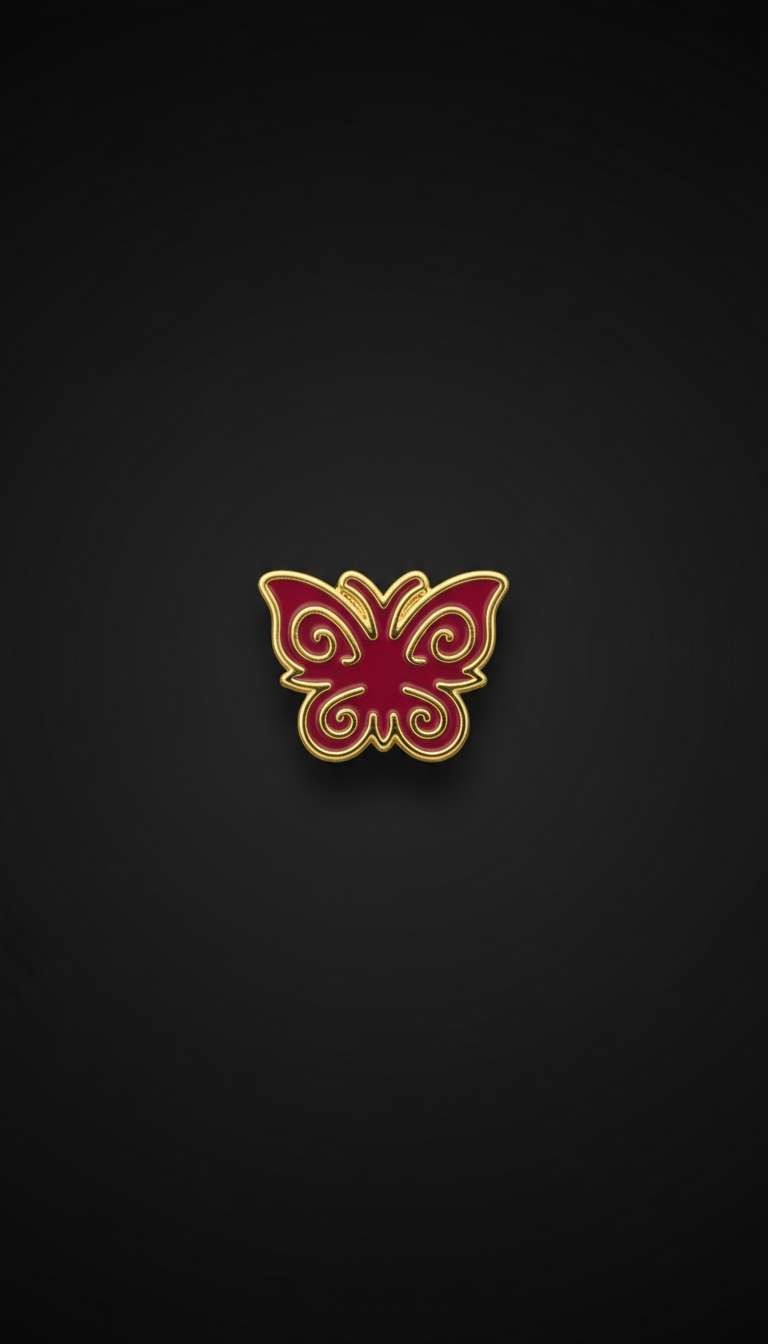 Fawohodie Crimson Enamel Tooth Gem